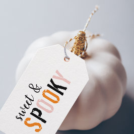 甘カラフルく不気味 |ハッピーハローウィン ギフトタグ