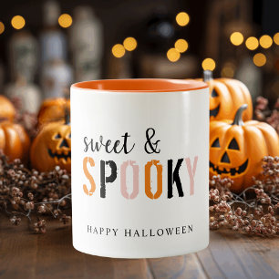 甘カラフルく不気味 ハッピーハローウィン ツートーンマグカップ
