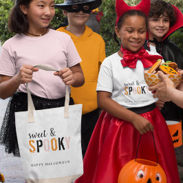 甘カラフルく不気味 |ハッピーハローウィン トートバッグ