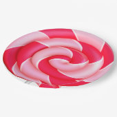 甘カラフル棒つきキャンデー紙プレート ペーパープレート (アングル)