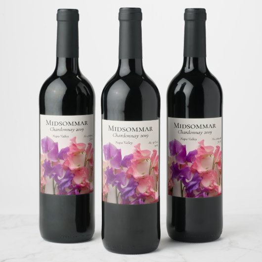 甘カラフル豆 ワインラベル (ボトル)