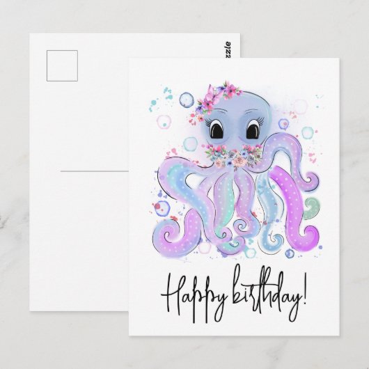 甘カラフル ポストカード (正面/裏面)