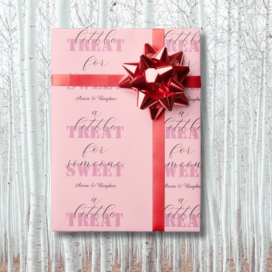 甘クールいバレンタイン ラッピングペーパー