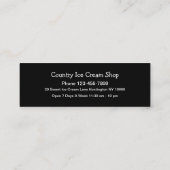 甘クールアイスクリームショップ スキニー名刺 (裏面)