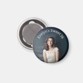 甘パーソナライズされたい16枚 マグネット (正面/裏面)