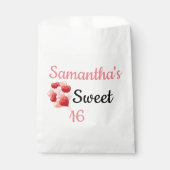 甘パーソナライズされたい16誕生日のバッグ フェイバーバッグ (正面)