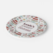 甘パーソナライズされたい16誕生日紙プレート ペーパープレート (アングル)