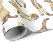 甘ファンシーいイタチ ラッピングペーパー (ロールコーナー)