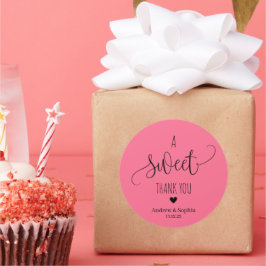 甘モダンいお二人の名結婚前&日付 ラウンドシール