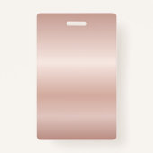 甘モダンい16スクリプトドレス誕生日VIP バッジ (裏面)