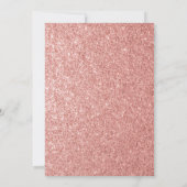 甘モダンい16スクリプト16歳の誕生日パーティー 招待状 (裏面)