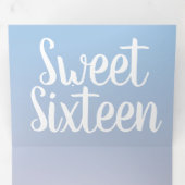 甘モダンい16パステルグラデーションツートーン 三つ折り招待状 (内部最初)