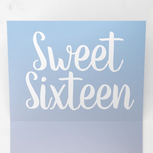 甘モダンい16パステルグラデーションツートーン 三つ折り招待状 (内部最初)