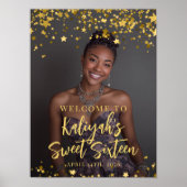 甘モダンい16パーティー写真ようこそ ポスター (正面)