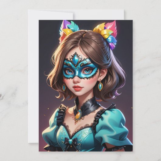 甘モダンい16招待状を装う 招待状 (正面)