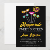 甘モダンい16招待状を装う 招待状 (正面/裏面)