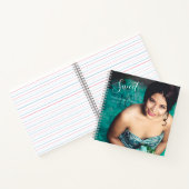 甘モダンい16誕生日パーティフォトゲストブック ノートブック (内部)