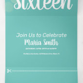 甘モダンい16《写真》ぼけ味ライト写真 三つ折り招待状 (内部中)