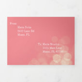 甘モダンい16《写真》ぼけ味ライト写真 三つ折り招待状 (カバー)