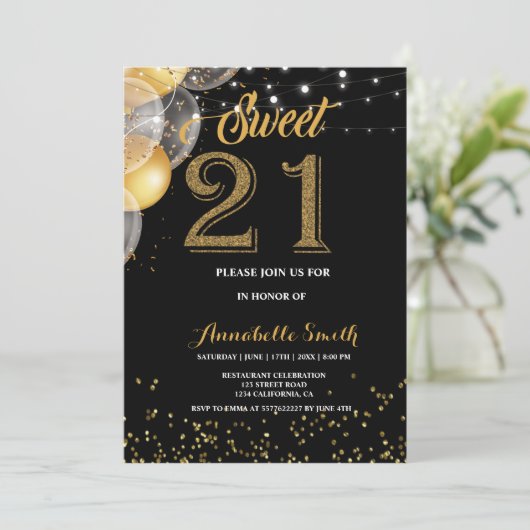 甘モダンい21 招待状 (スタンド正面)