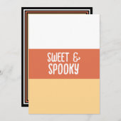 甘不気味い 招待状 (正面/裏面)