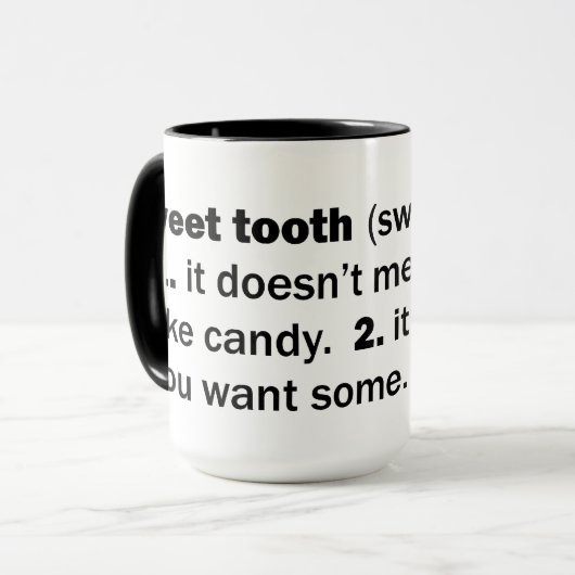 甘党 マグカップ (正面左)