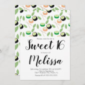 甘口16火鉢グリルすし転が屋店 招待状 (正面/裏面)