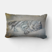 甘寝猫枕 ランバークッション (裏面)