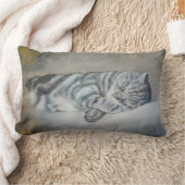 甘寝猫枕 ランバークッション (ブランケット)