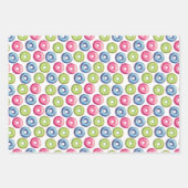 甘感謝していい包み紙のために ラッピングペーパーシート (正面)