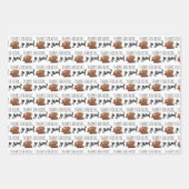 甘感謝していい包み紙シートのため ラッピングペーパーシート (正面2)