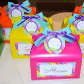 甘感謝していい虹のメッセージカード フェイバータグ