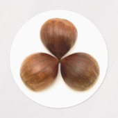 甘栗 ラベル (デザイン2)