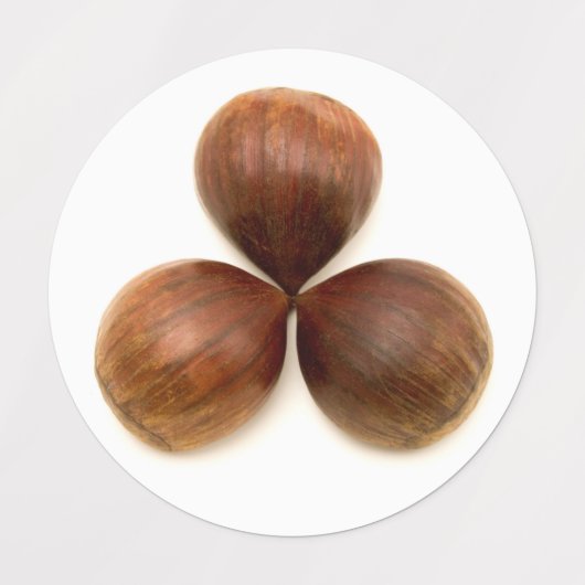 甘栗 ラベル (デザイン1)