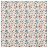 甘桃青の花 ファブリック (見本)