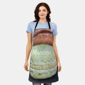 甘歯ギフト用マカロン菓子 エプロン (着用した状態)