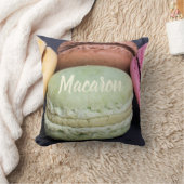 甘歯ギフト用マカロン菓子 クッション (ブランケット)