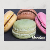 甘歯ギフト用マカロン菓子 シーズンポストカード (正面)