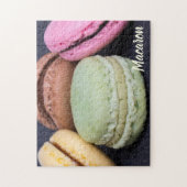 甘歯ギフト用マカロン菓子 ジグソーパズル (縦)