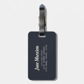 甘歯ギフト用マカロン菓子 ラゲッジタグ (裏面縦)