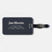 甘歯ギフト用マカロン菓子 ラゲッジタグ (裏面横)