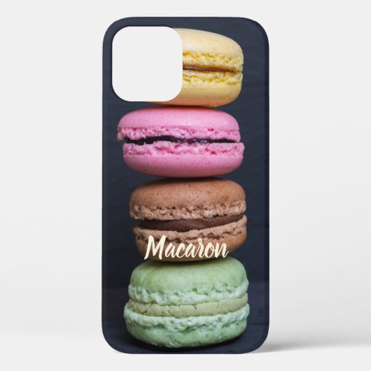 甘歯ギフト用マカロン菓子 Case-Mate iPhoneケース (裏面)