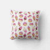 甘歯デザートパターン クッション (正面)
