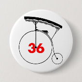 甘歯付き36 缶バッジ (正面)