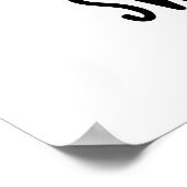 甘歯歯おもしろいパン ポスター (角)