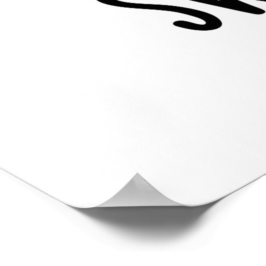 甘歯歯おもしろいパン ポスター (角)