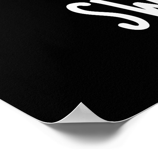 甘歯歯科おもしろいパンプンダークBG ポスター (角)