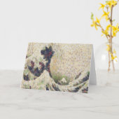 甘素晴らし露メロンファインアートの波 カード (黄色い花)