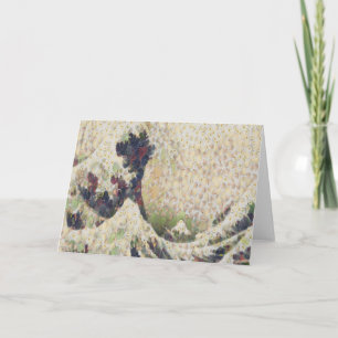 甘素晴らし露メロンファインアートの波 カード