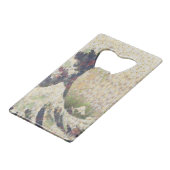 甘素晴らし露メロンファインアートの波 クレジットカード栓抜き (正面アングル)